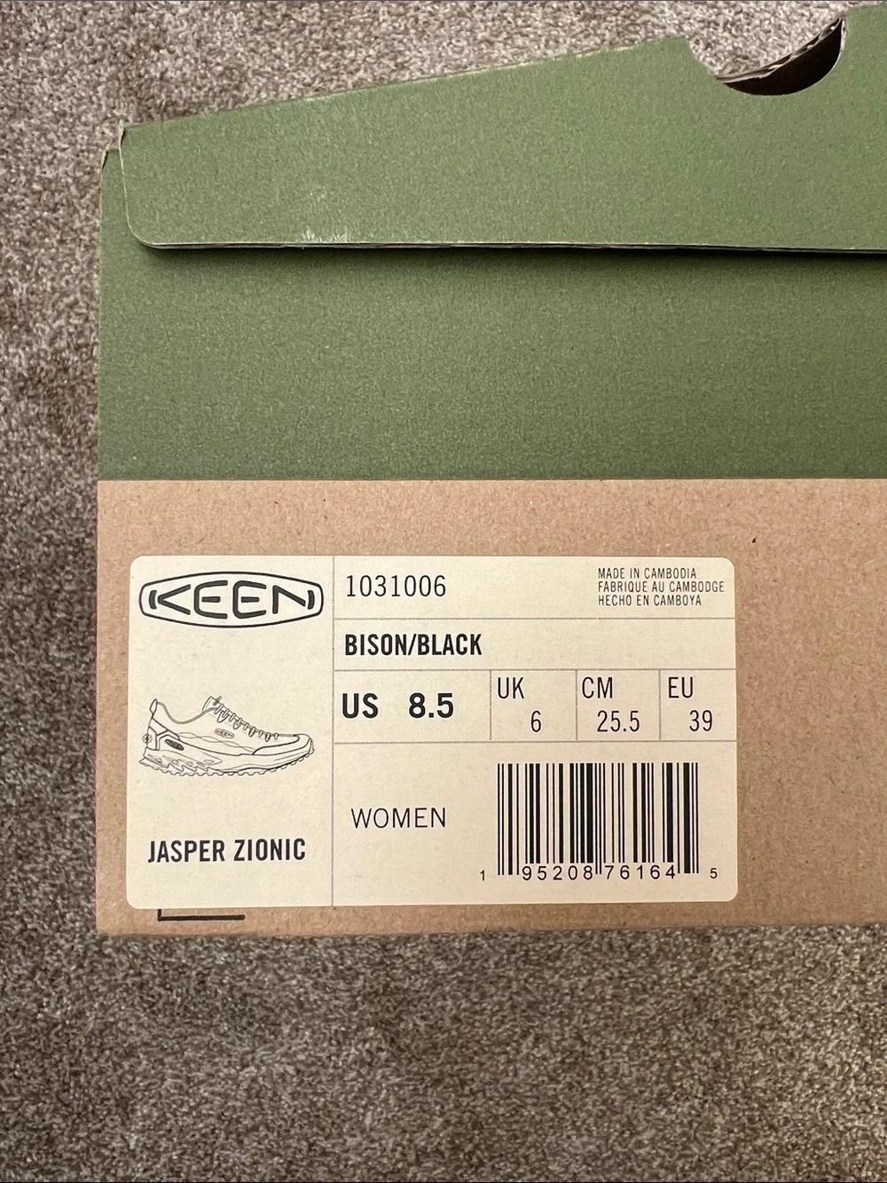 Brand New Keen Jasper Zionic
